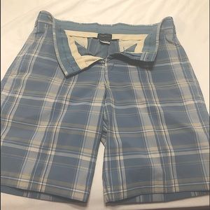 Nike golf dry fit shorts, Nike golf plaid shorts